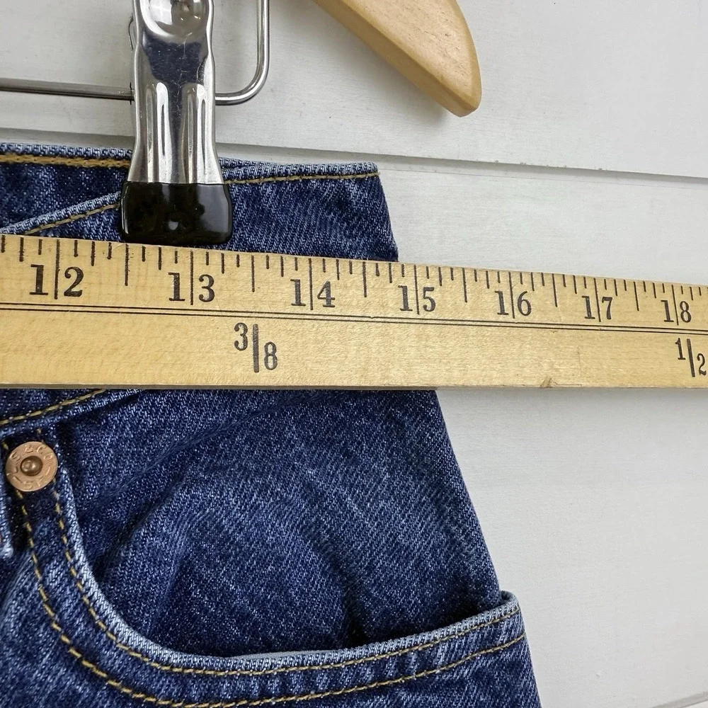 VTG Levi's 550 High Rise Relaxed Jeans 90s‎ Tapered USA Made Denim WOMEN 12